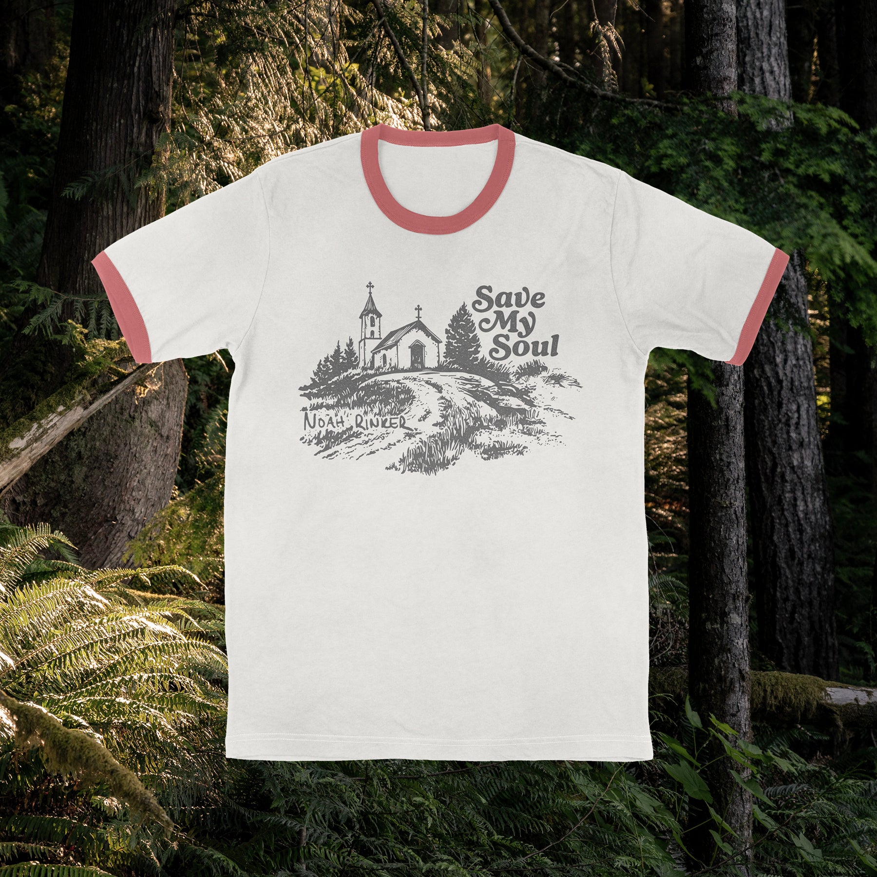 save my soul red ringer tee